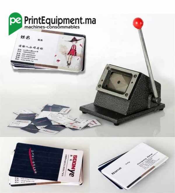 Découpeuse des cartes en pvc robuste D-013 – Image 2