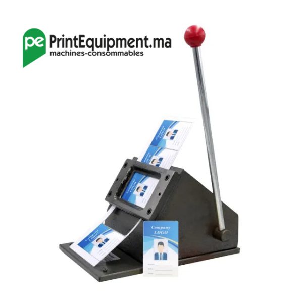 Découpeuse des cartes en pvc robuste D-013