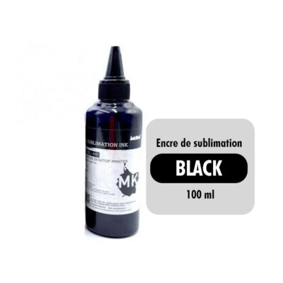Encre de sublimation 100 ml Noir